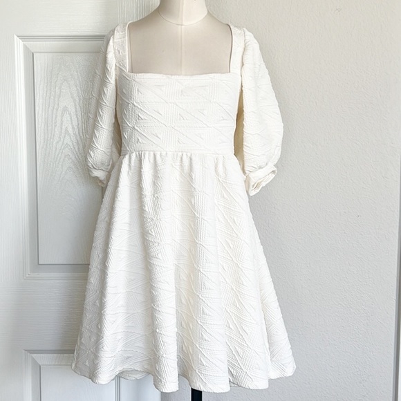 Free People Violet White Mini Dress - Picture 5 of 11